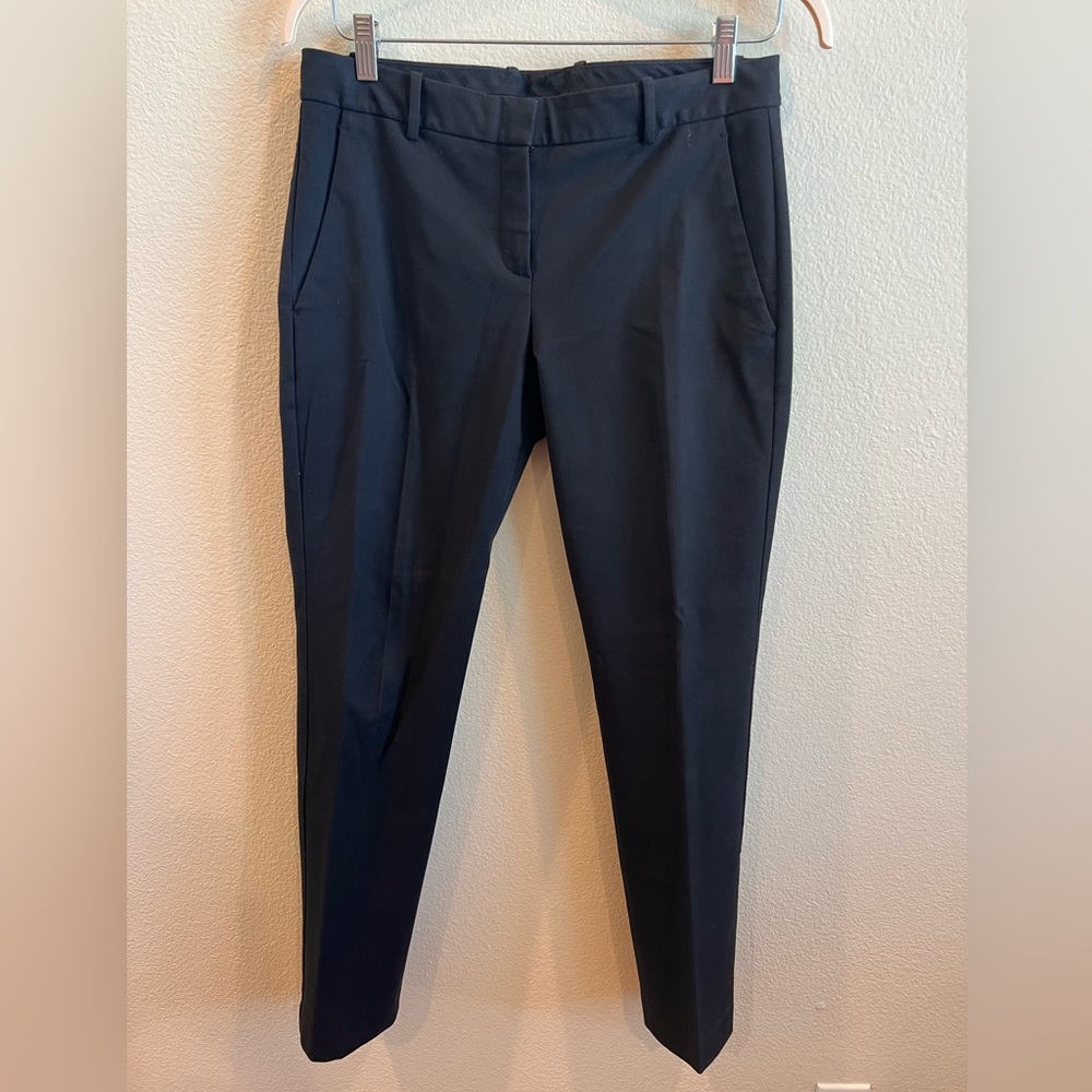 Theory black straight work pants Size 10